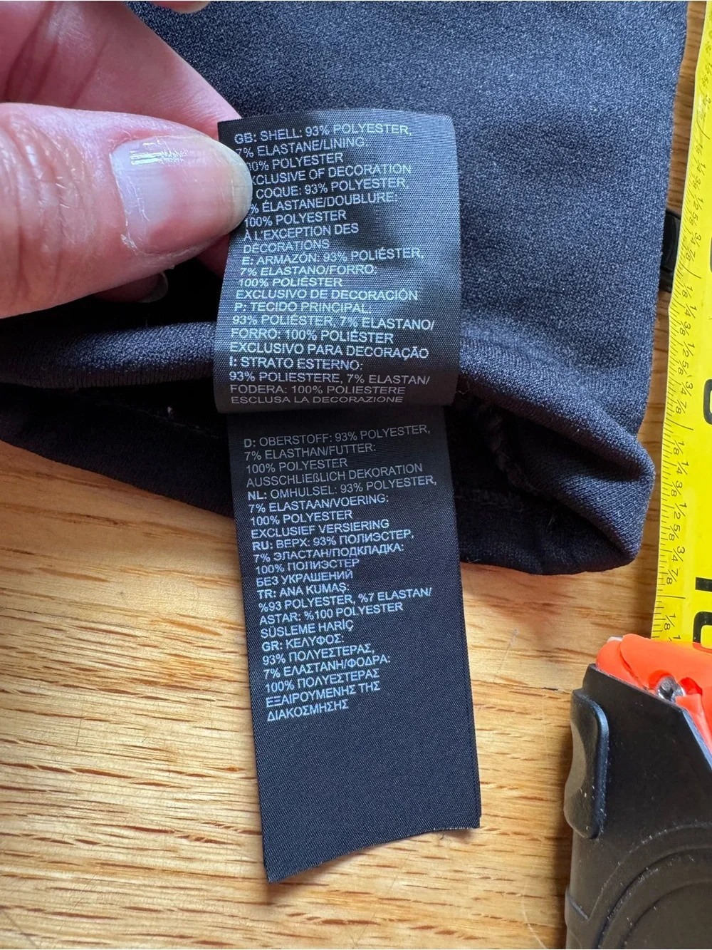 The North Face Black Touchscreen Gloves large fleece lined